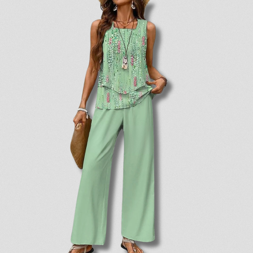 Norah™ | Артизанален Boho-Chic комплект за жени